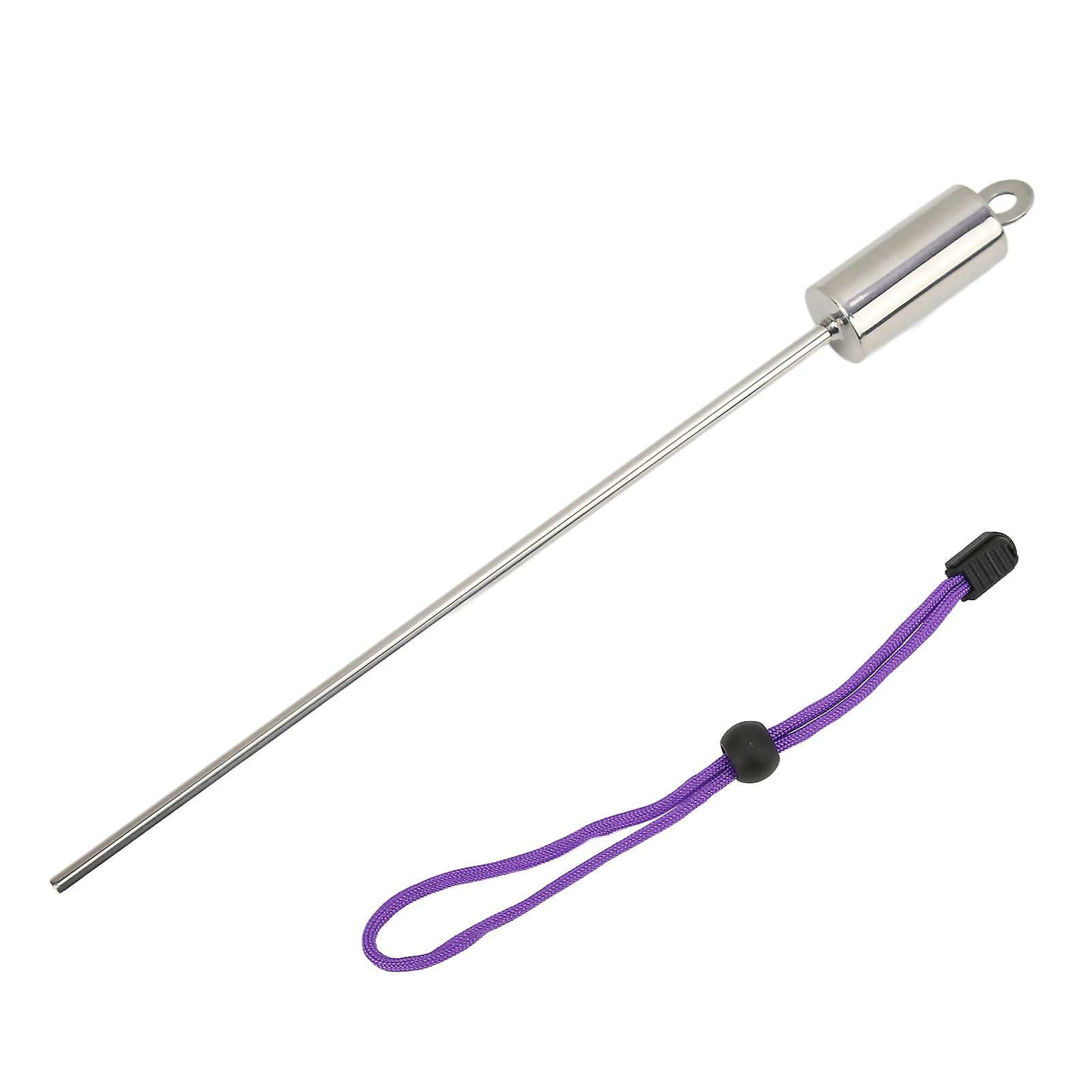 Tooke 30cm Diving Stick Pointer Rod With Scale Underwater Shaker Noise Maker With Lanyardpurple