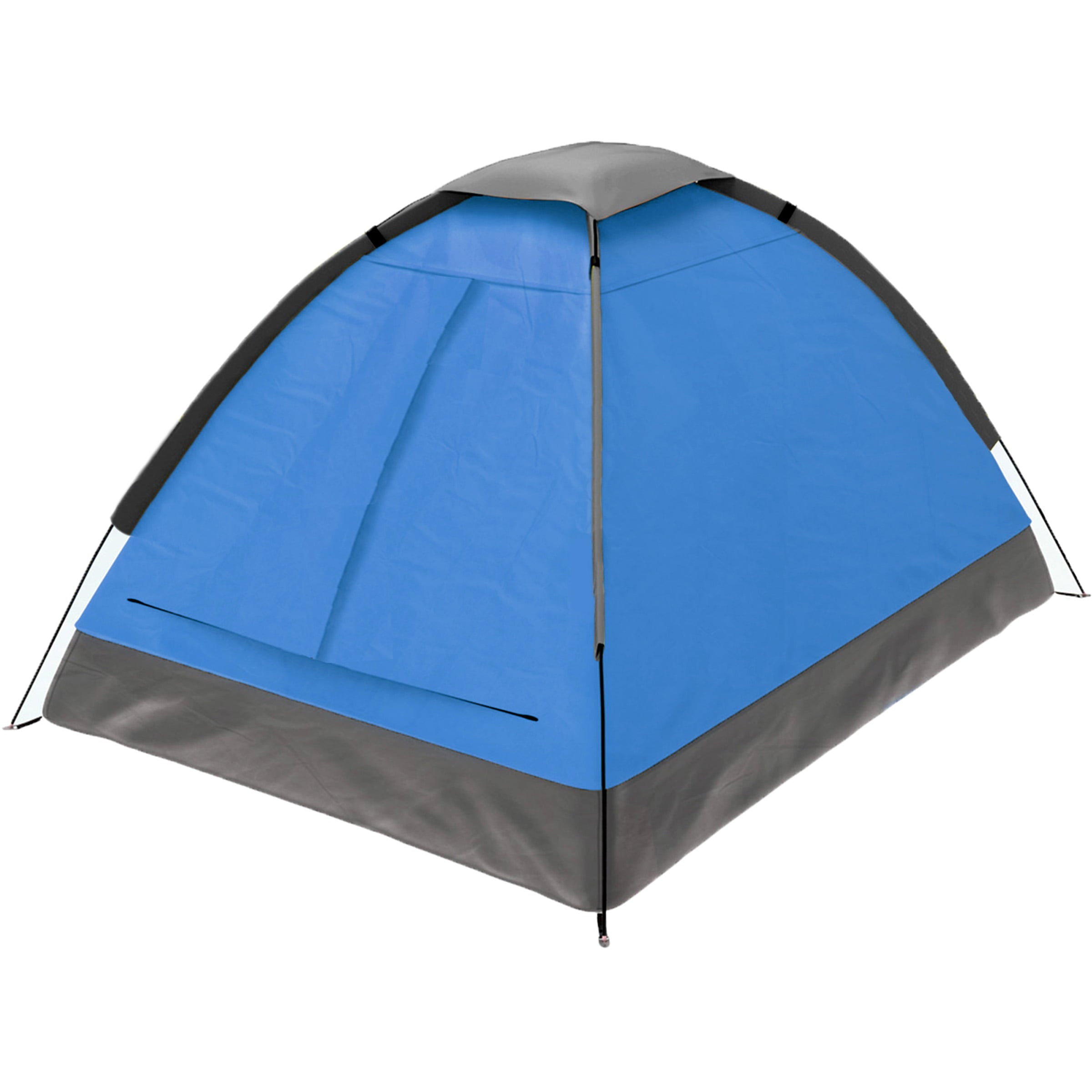 2 Person Camping Tent – Includes Rain Fly and Carrying Bag – Lightweight Outdoor Tent for Backpacking， Hiking， or Beach by Wakeman Outdoors (Blue)