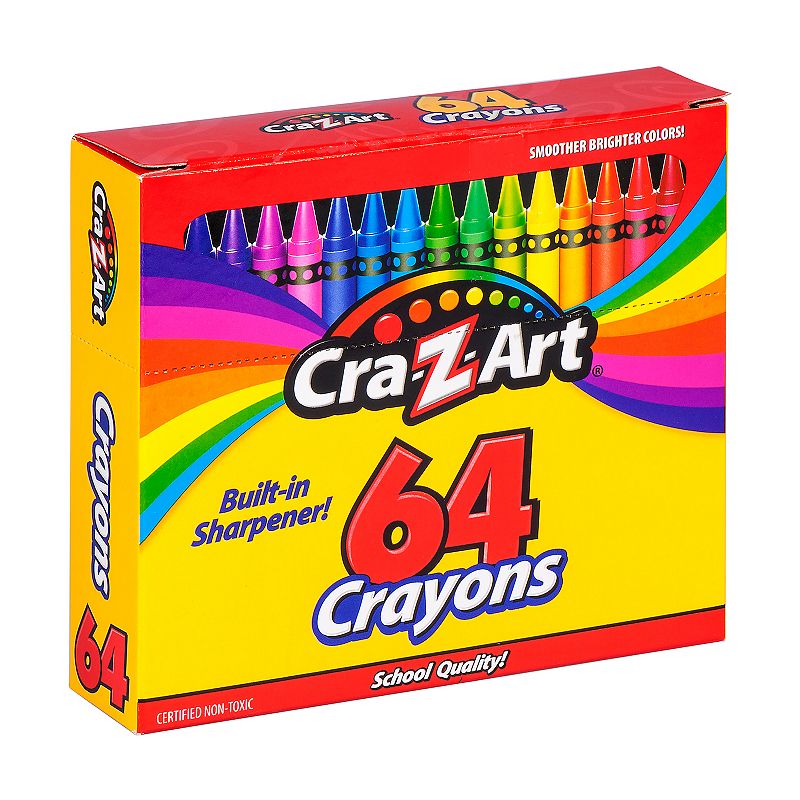 Cra-Z-Art 64-Color Crayons