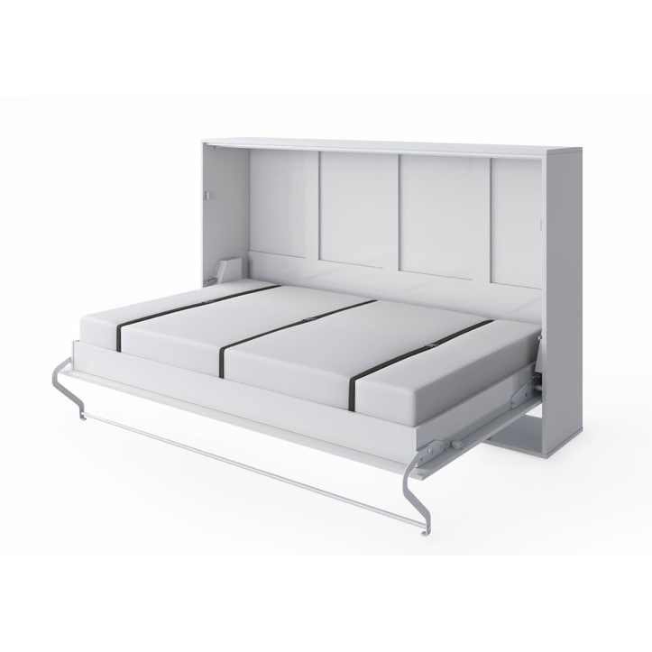 INVENTO Horizontal Wall Bed with mattress 47.2 x 78.7 inch