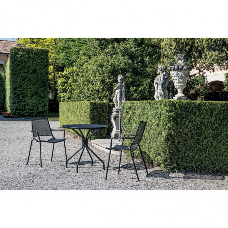 Fauteuil de jardin EMU Ala acier - Fauteuil de jardin design italien