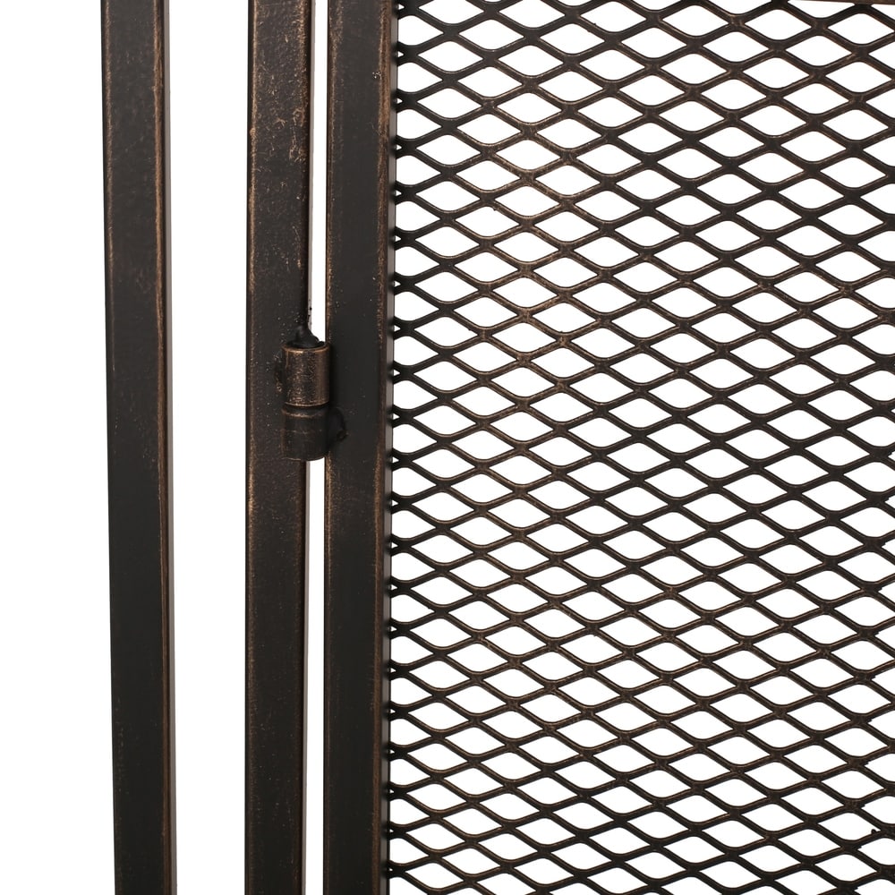 Cartwright Modern Iron Fireplace Screen by Christopher Knight Home   30.50\