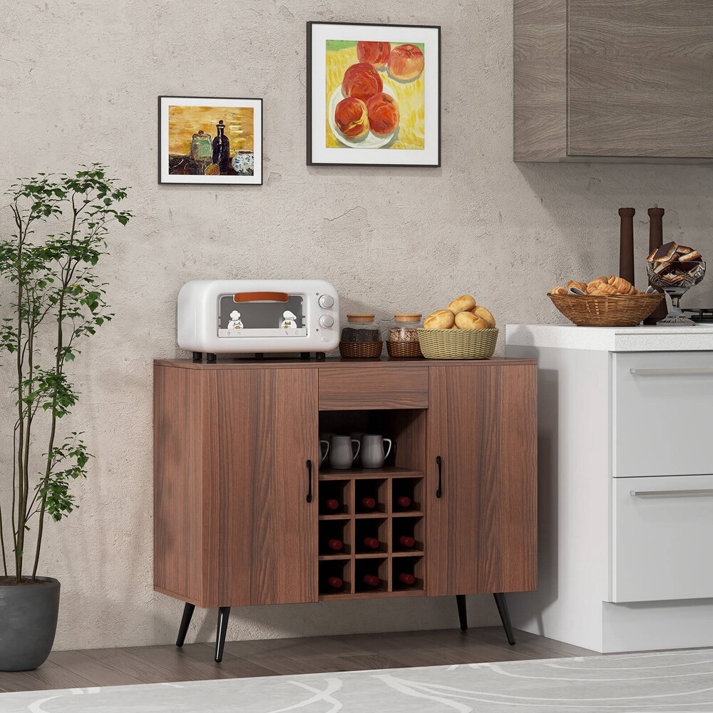 Costway Buffet Sideboard Cabinet Wine Bar Cabinet with Drawer     See Details