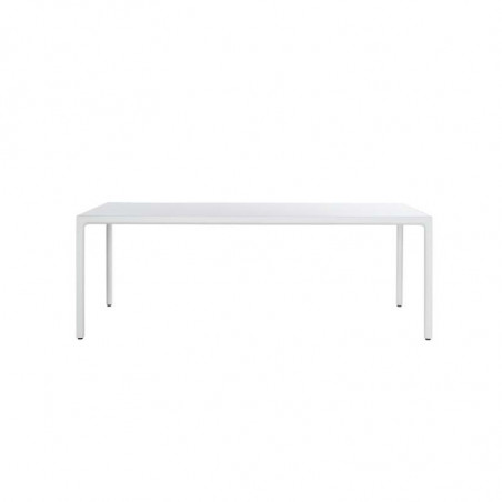 Table de jardin design TRIBU Illum， aluminium céramique 8 personnes