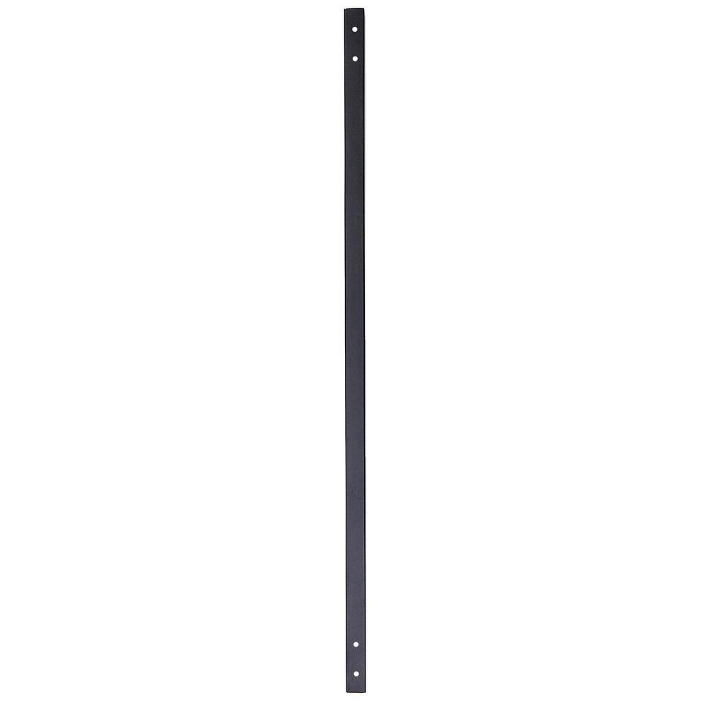 Precision 32-14 in. x 34 in. Black Matte Galvanized Steel Contemporary Baluster Bulk Pack (30-Pack) BulkBAL-32.25-C-BP