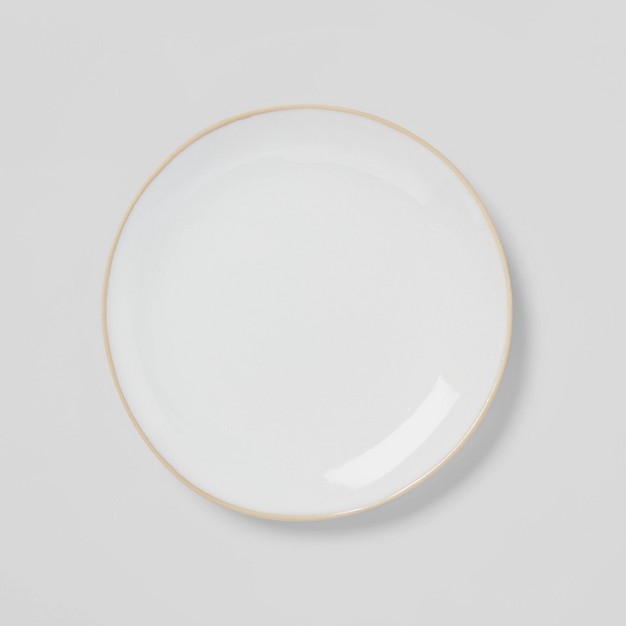 Stoneware Wetherfield Salad Plate White