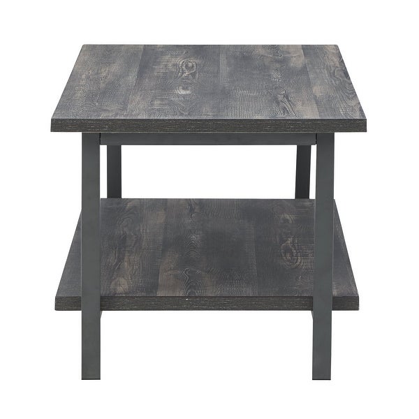 Jandoree Grayish Brown Rectangular Cocktail Table