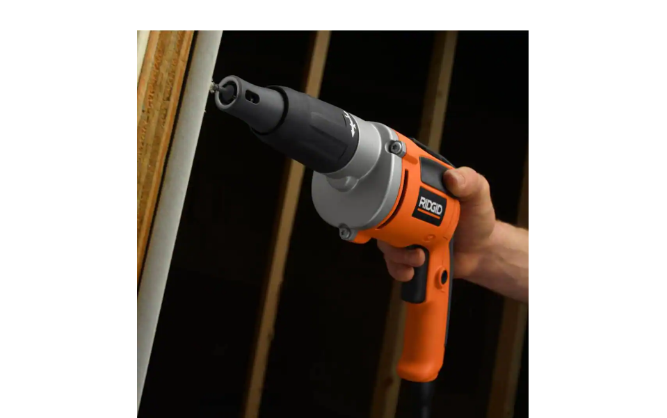 RIDGID R60002 6.5 Amp Corded 1/4 in. Heavy-Duty VSR Drywall Screwdriver