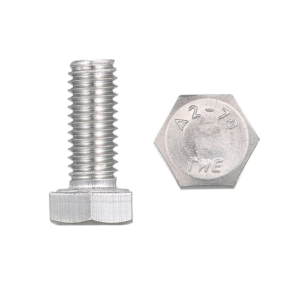 Din933 304 Stainless Steel Outer Hexagon Screw  M5x16