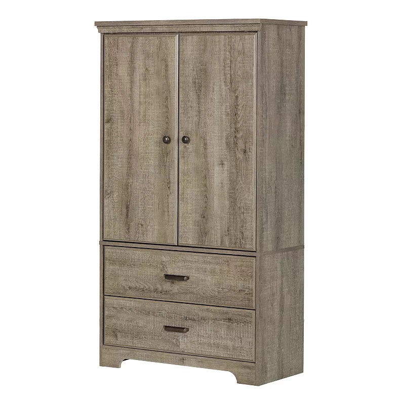 South Shore Versa 2-Door Armoire with Drawers