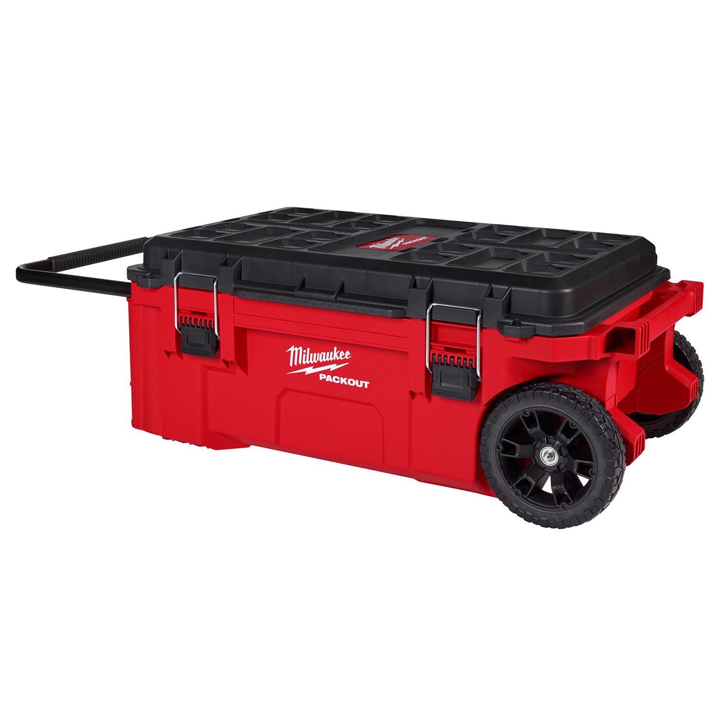 MW Packout 24 in. Rolling Tool Chest Black/Red