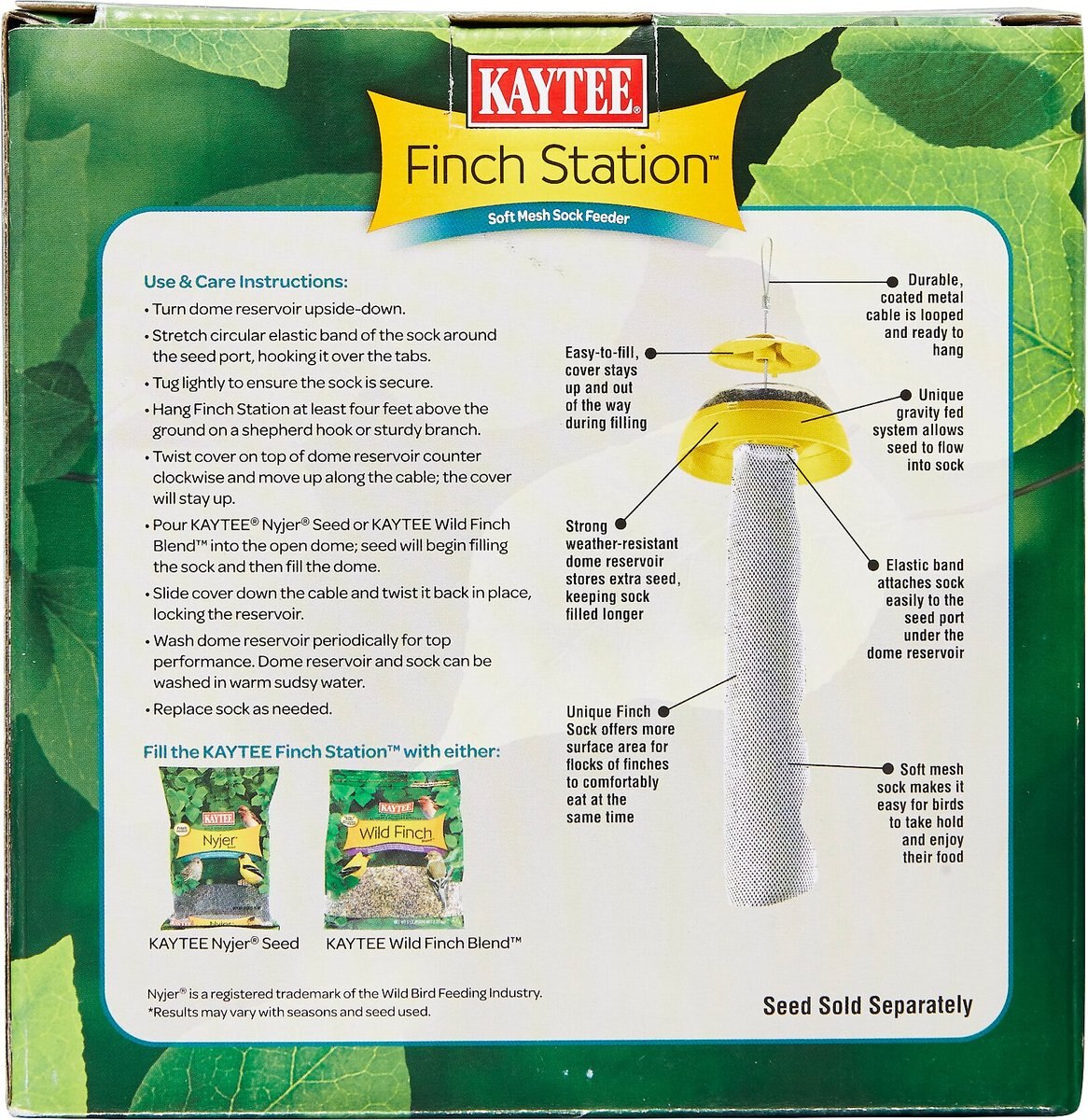 Kaytee Soft Mesh Finch Feeding Station Bird Feeder