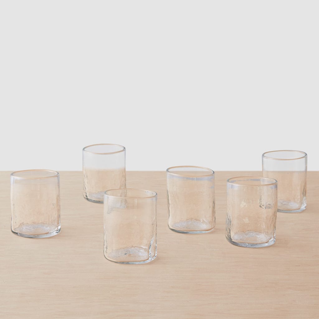 Apasco Recycled Tumbler Glasses - 10 oz., Set of 6