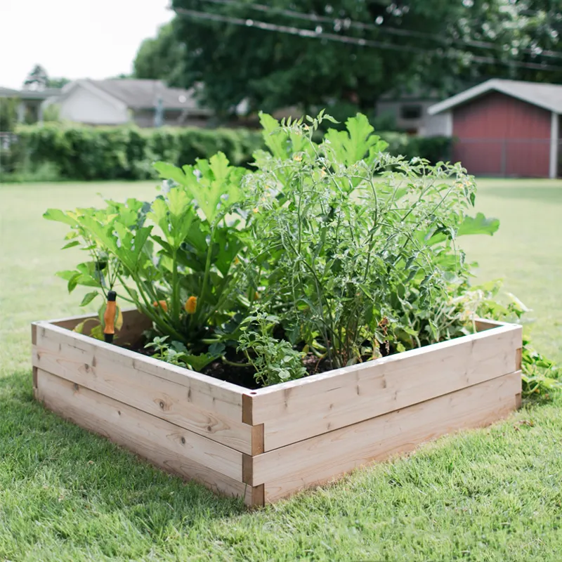 planters large outdoor wood planters wooden planter box raised garden beds