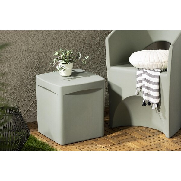 South Shore Dalya Square Outdoor Side Table