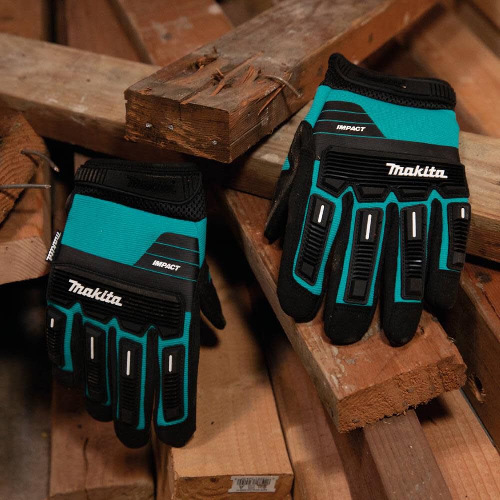 Makita Advanced Impact Demolition Gloves Large T-04254 from Makita