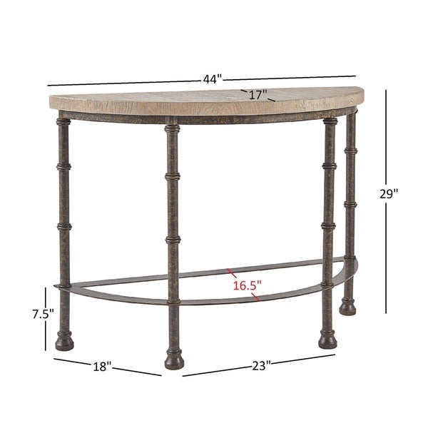 Nori Industrial Sofa Table by iNSPIRE Q Artisan - Sofa Table