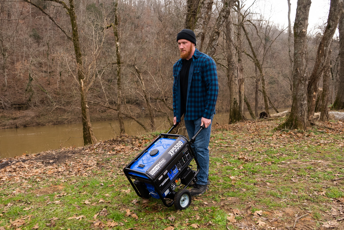 5,500 Watt Gasoline Portable Generator w/ CO Alert