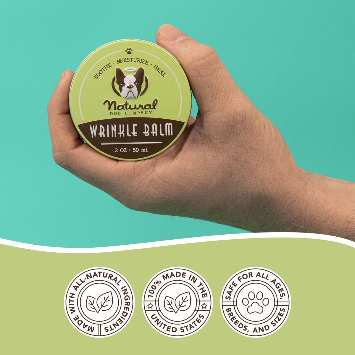 Natural Dog Company Dog Wrinkle Balm