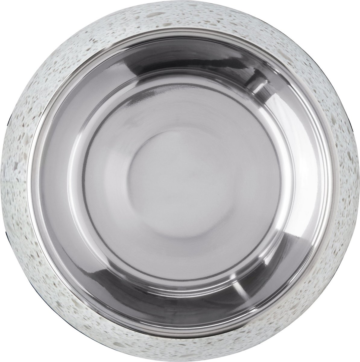 Frisco Quartz Design Stainless Steel Dog and Cat Bowl