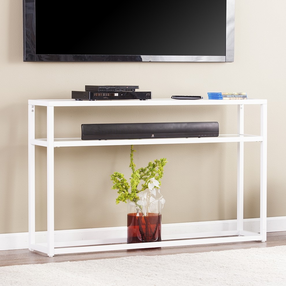 Holly and Martin Baldrick Console Table  Black   Contemporary   Console Tables   by HedgeApple  Houzz