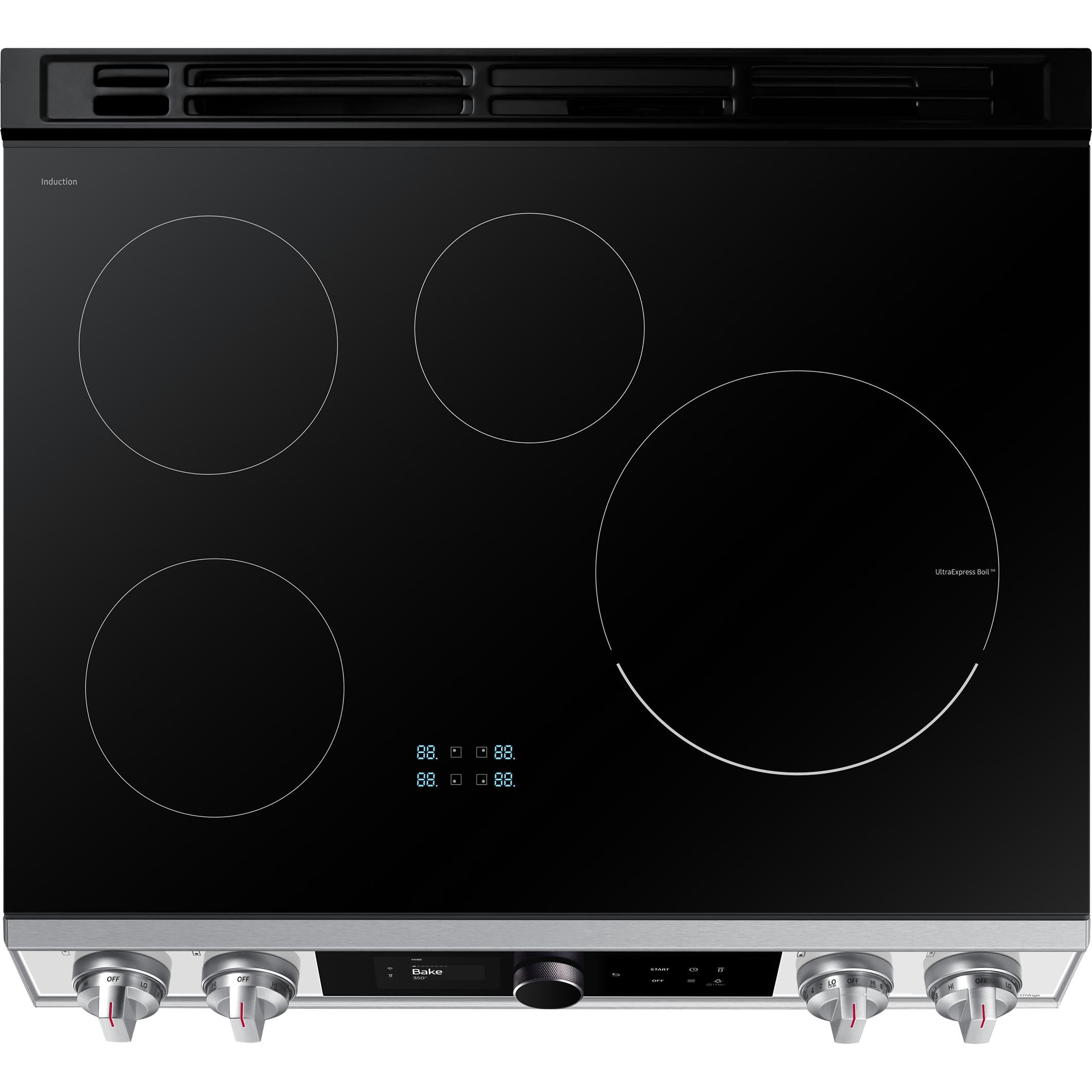  30-inch Slide-in Electric Induction Range with WI-FI Connect NE63BB891112AC