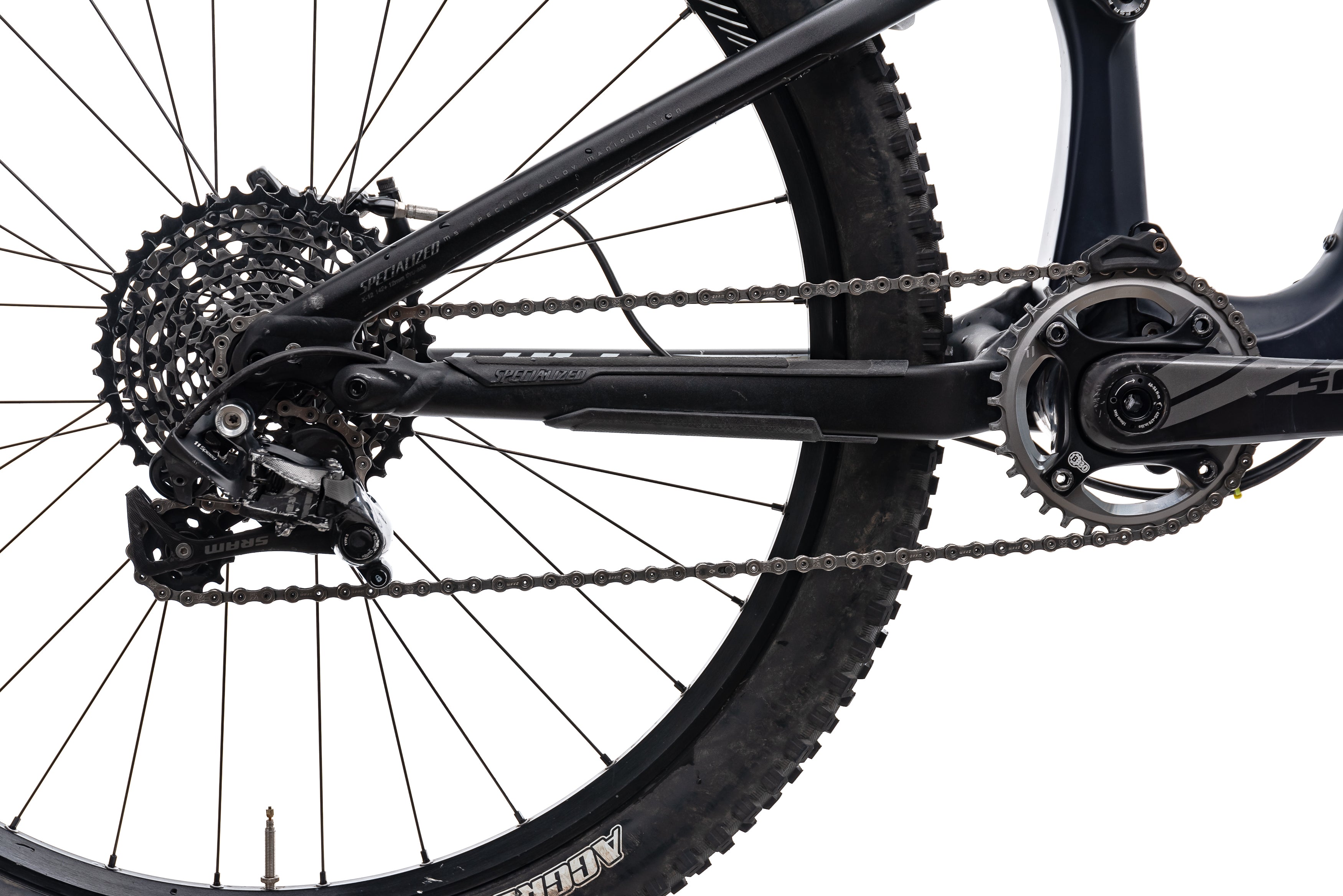 2015 Specialized Stumpjumper Expert Carbon Evo 650b Mountain Bike Small SRAM