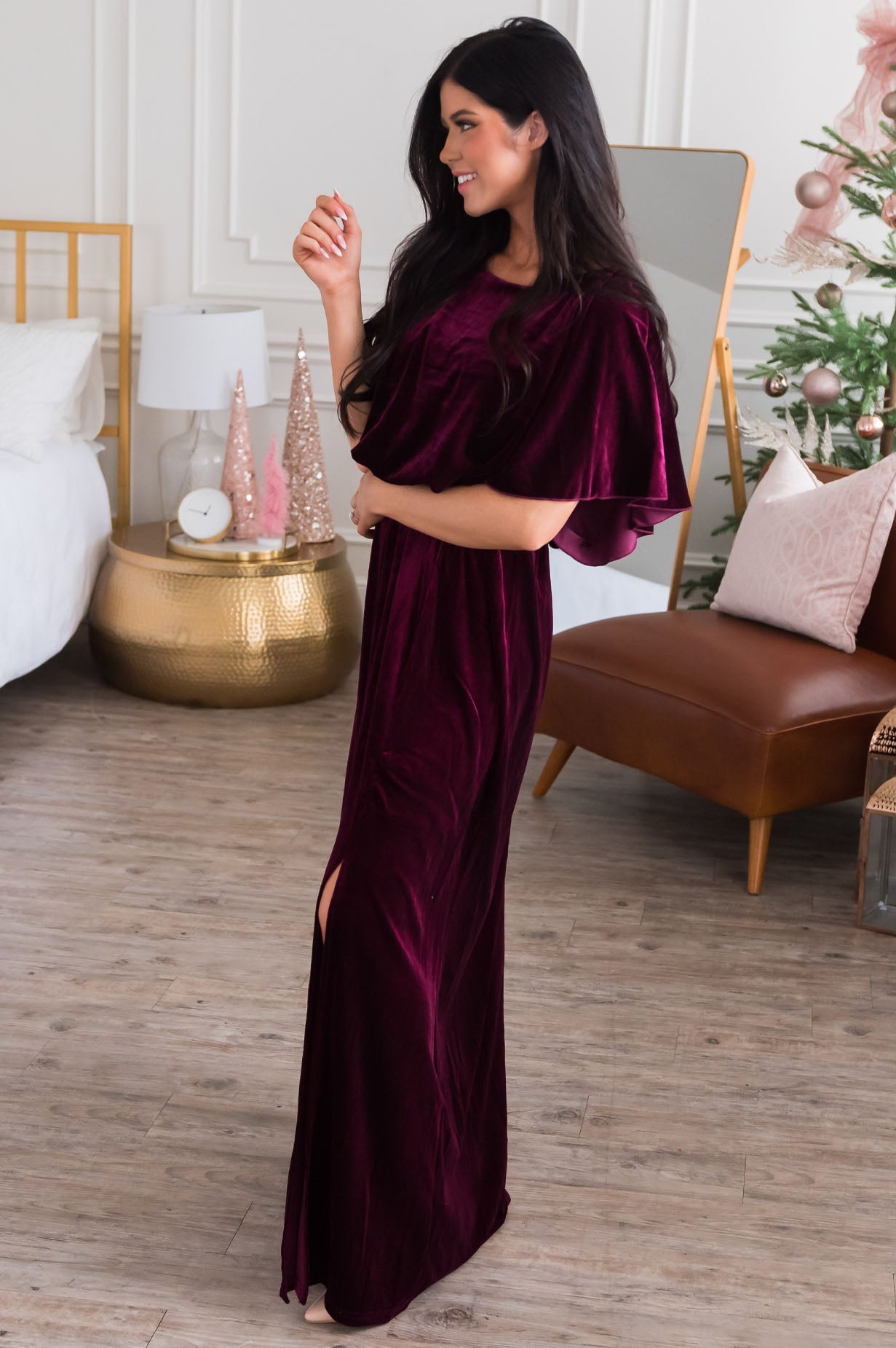 The Joy Evening Out Velvet Gown