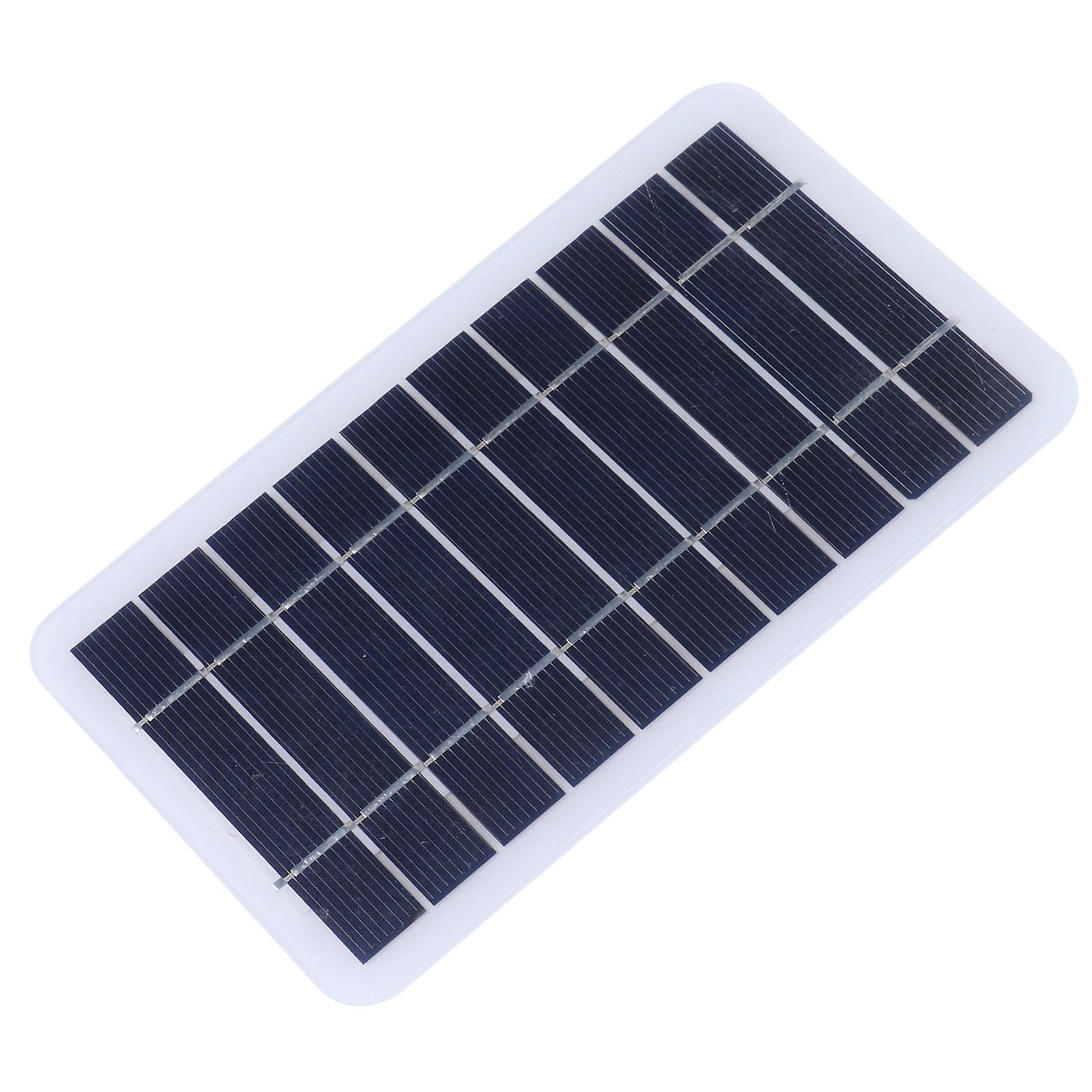 2w 5v Polycrystalline Silicon Solar Panel Outdoor Solar Battery Charger Mobile Power Supply For Charging Mobile Phone