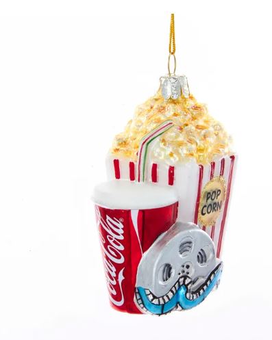 3 Coca Cola At The Movies Ornament