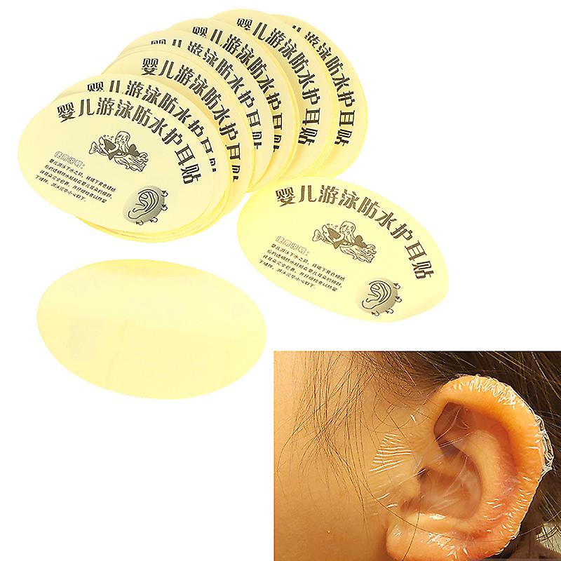 100pcs Waterproof Ear Protector Swimming Cover Caps Salon Hairdressing Ear Cap