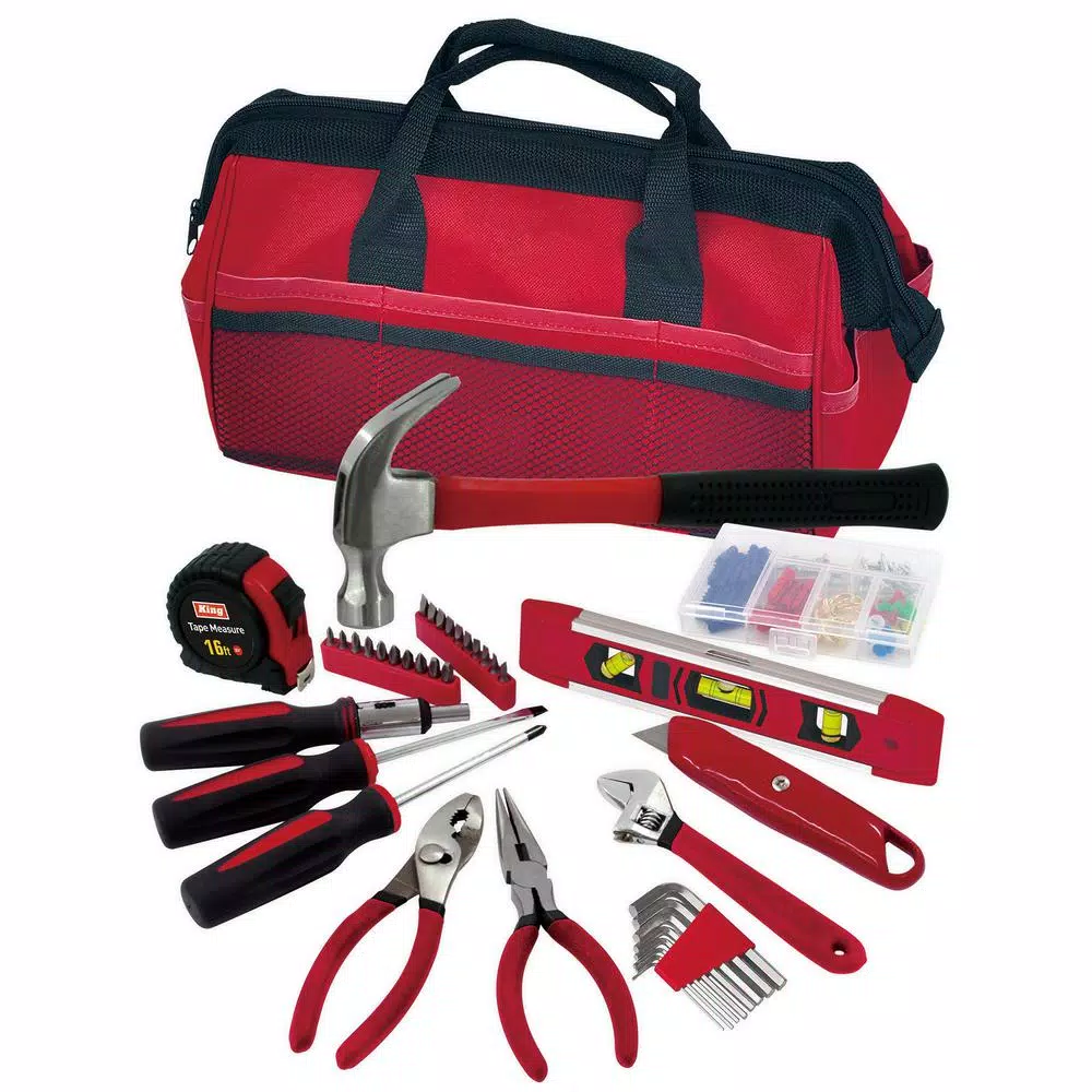 KING Combination Tool Set with Tool Bag (39-Piece) and#8211; XDC Depot