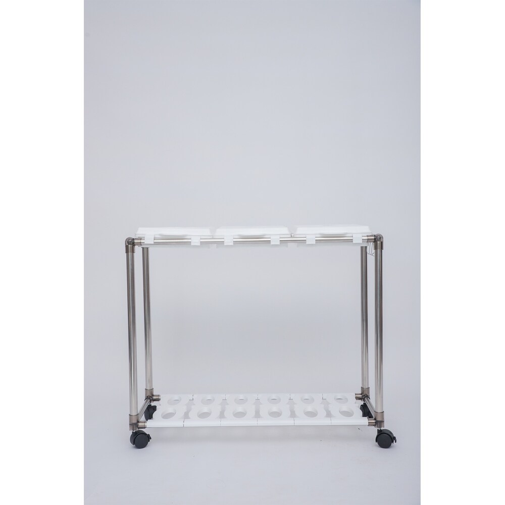Organize It  3 Compartment Recycling Trash Can