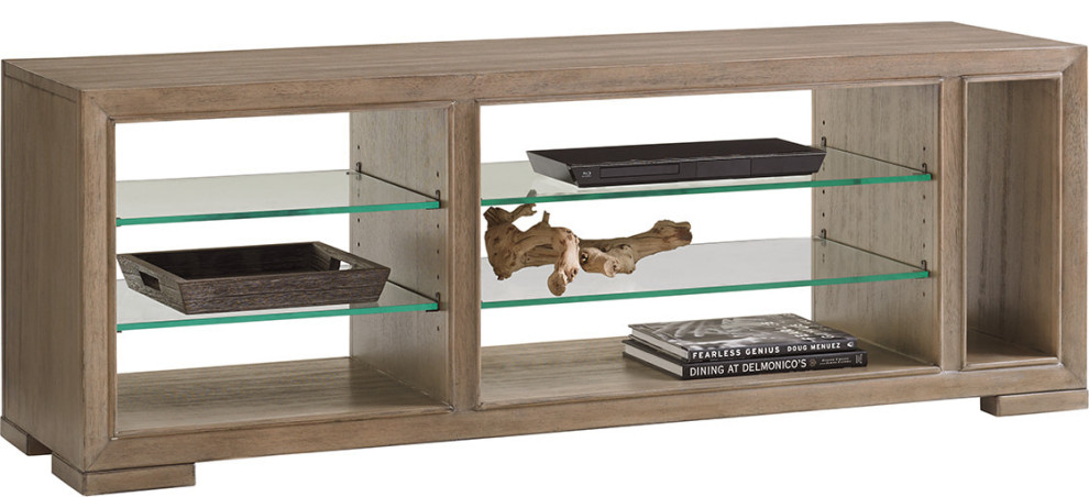 Spotlight Media Console   Transitional   Entertainment Centers And Tv Stands   by HedgeApple  Houzz