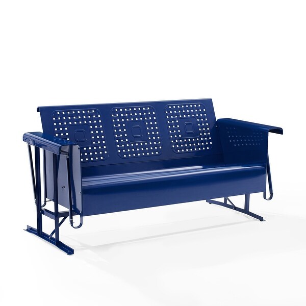 Crosley Bates Outdoor Metal Sofa Glider