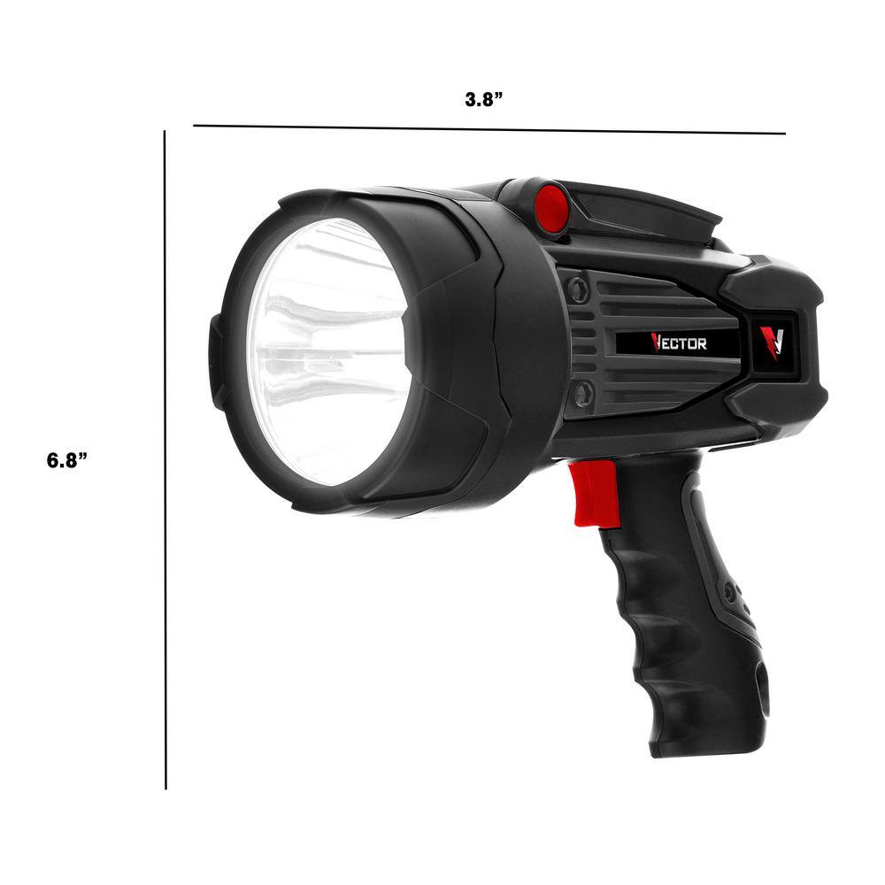 VECTOR 2200 Lumens Lithium-Ion Rechargeable LED Spotlight SL10LEDV