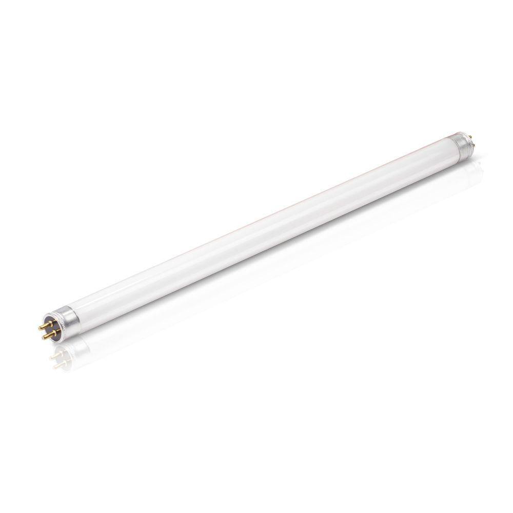 Philips 8-Watt 12 in. Linear T5 Fluorescent Tube Light Bulb Cool White (4100K) (25-Pack) 332478