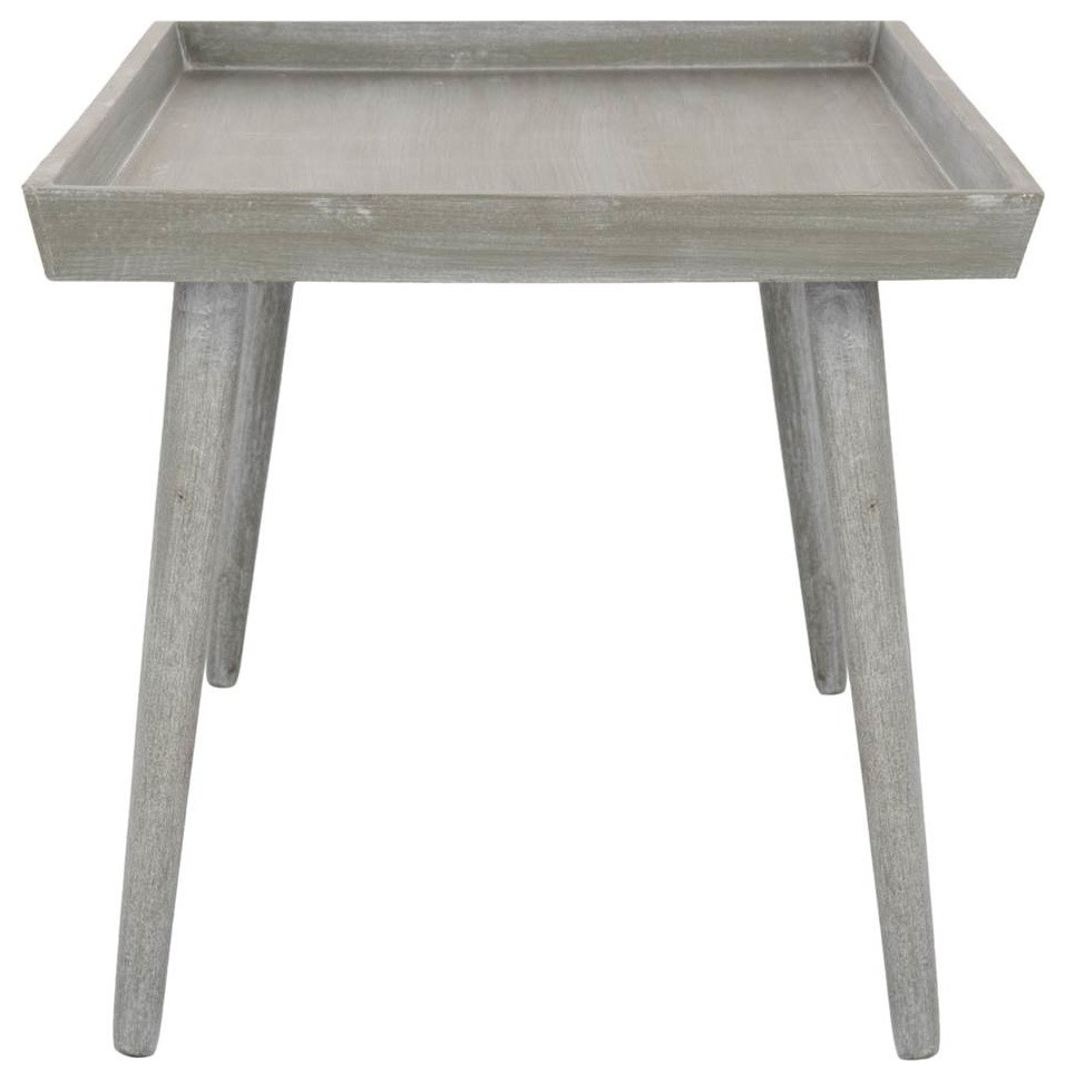 Safavieh Nonie Coffee Table With Tray Top   Midcentury   Coffee Tables   by ShopLadder  Houzz