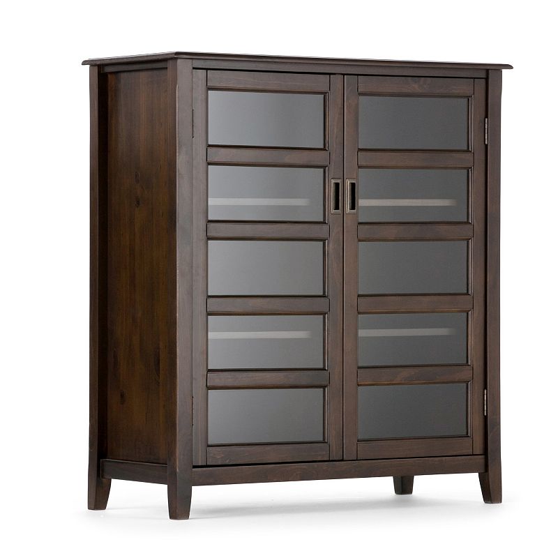 Simpli Home Burlington Traditional Medium Storage Cabinet