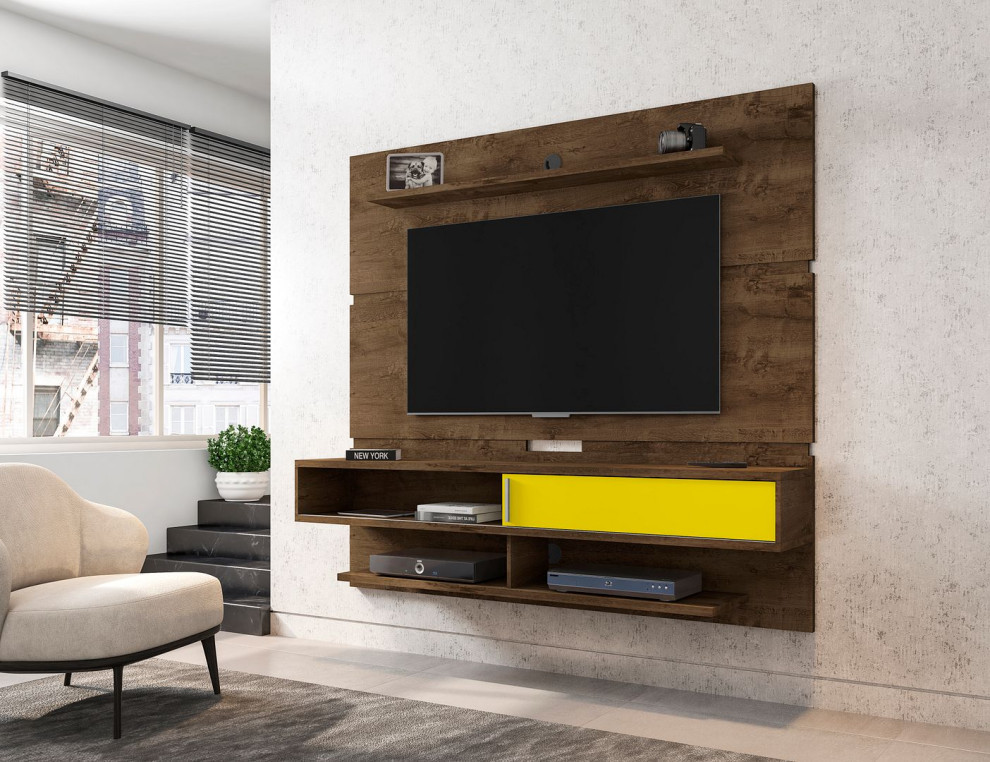 Manhattan Comfort Astor Floating Entertainment Center   Contemporary   Entertainment Centers And Tv Stands   by Manhattan Comfort  Houzz