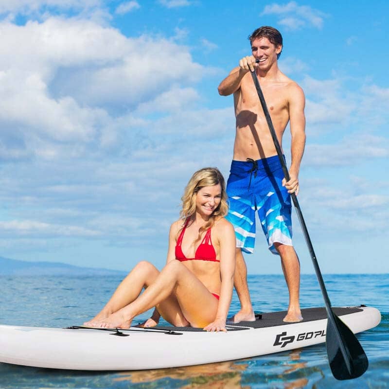 10' Inflatable Stand Up Paddle Board with Paddle Pump - Size M