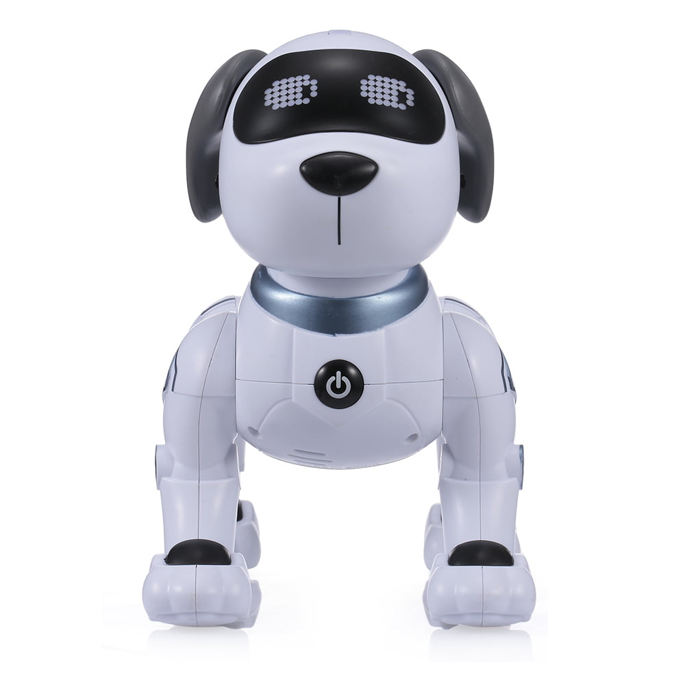 LE NENG TOYS K16A Electronic Pets Robot Dog Stunt Dog Voice Command Programmable Touch Sense Music Toy for Kids Birthday Christmas Gift