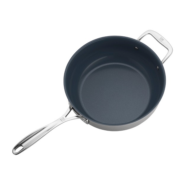 Zwilling Clad Cfx 4 5 qt Stainless Steel Ceramic Nonstick Perfect Pan