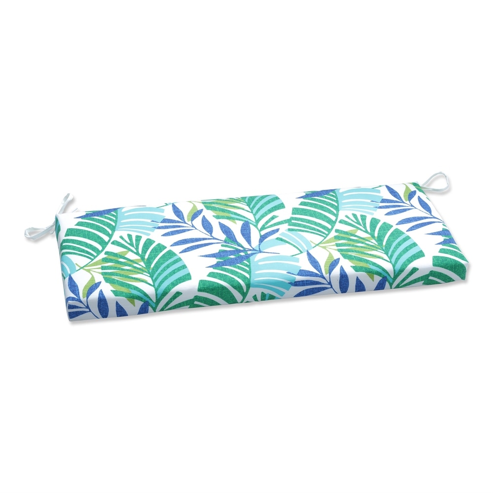 Islamorada Blue/Green Bench Cushion   45 X 18 X 2.5