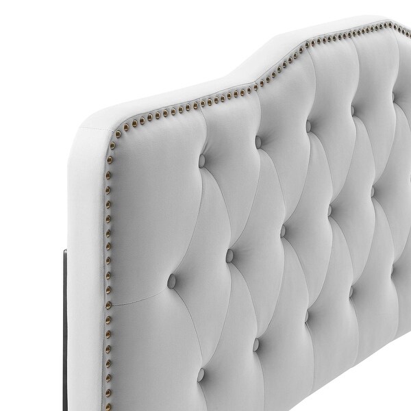 Sophia Tufted Performance Velvet King/California King Headboard - - 34149329