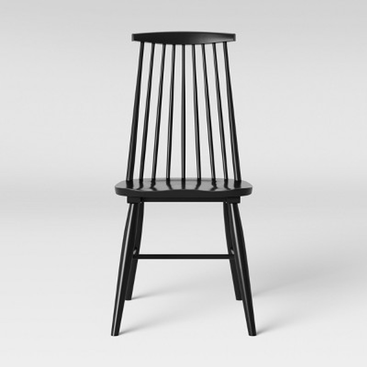 Harwich High Back Windsor Dining Chair Black - Threshold