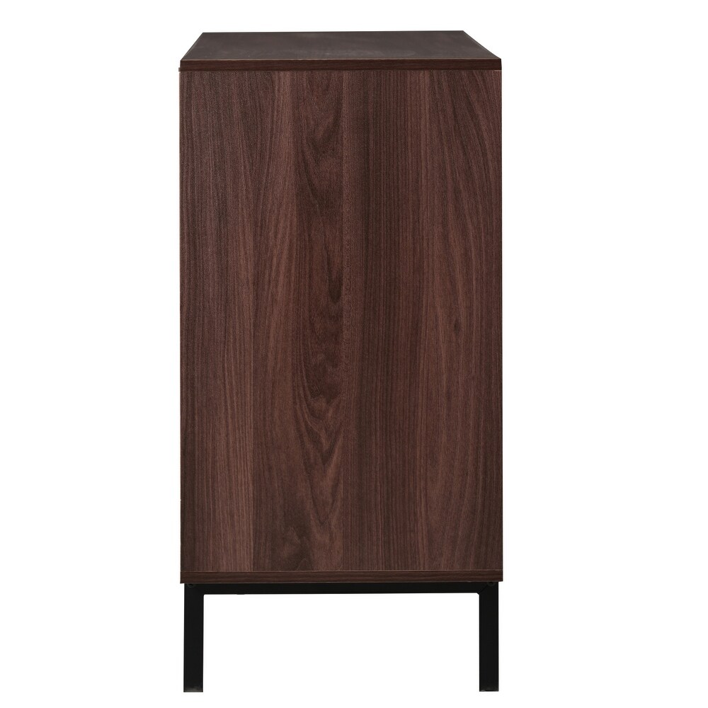 Sideboard Particleboard with Wood Grain Stickers