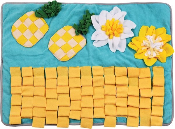 Archstone Pets Pineapple Dog Snuffle Mat