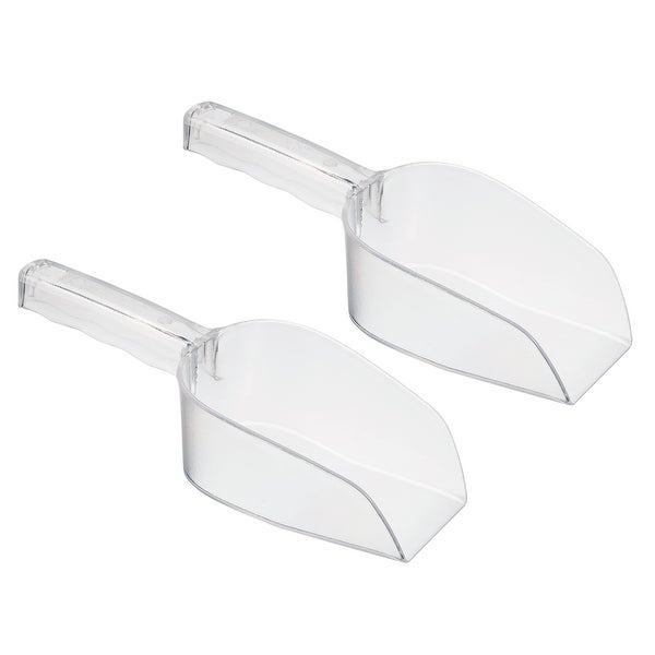 2Pcs Ice Scoop， 11.02x3.43