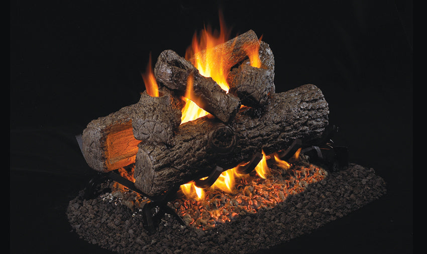 Real Fyre See Thru Golden Oak Classic 16- 42 Gas Log/Burner Kit